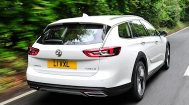 The Insignia Country Tourer is available with four-wheel drive, which improves grip in all conditions