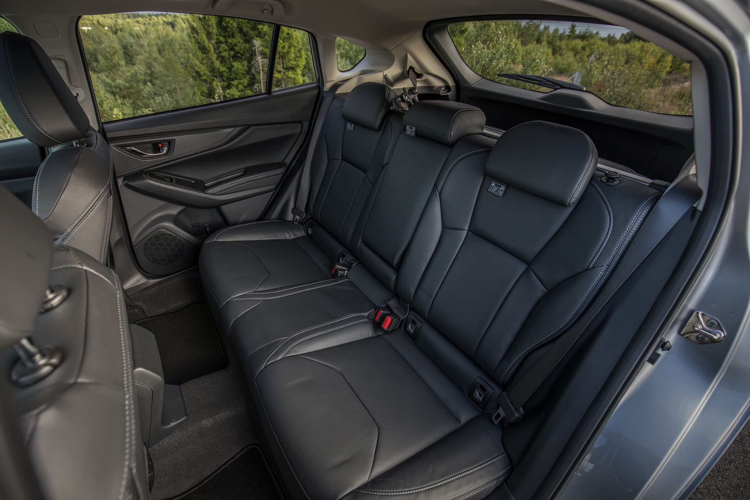 Subaru Impreza hatchback rear seats