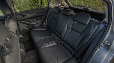 Subaru Impreza hatchback rear seats