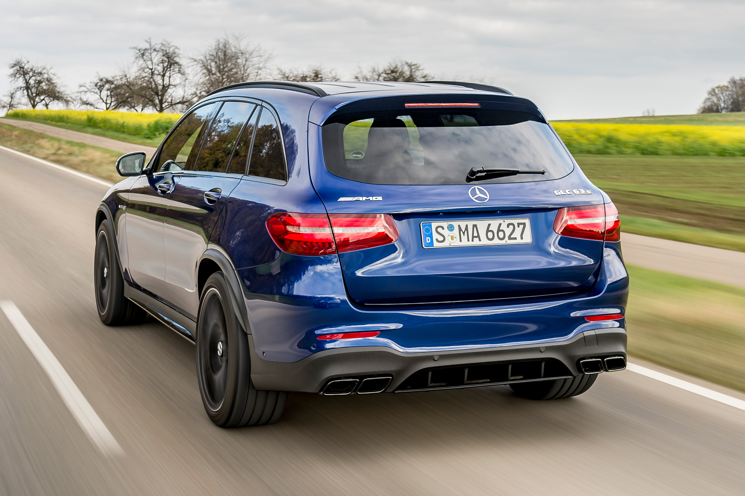 The standard GLC 63 has 469bhp, while the GLC 63 S gets 503bhp
