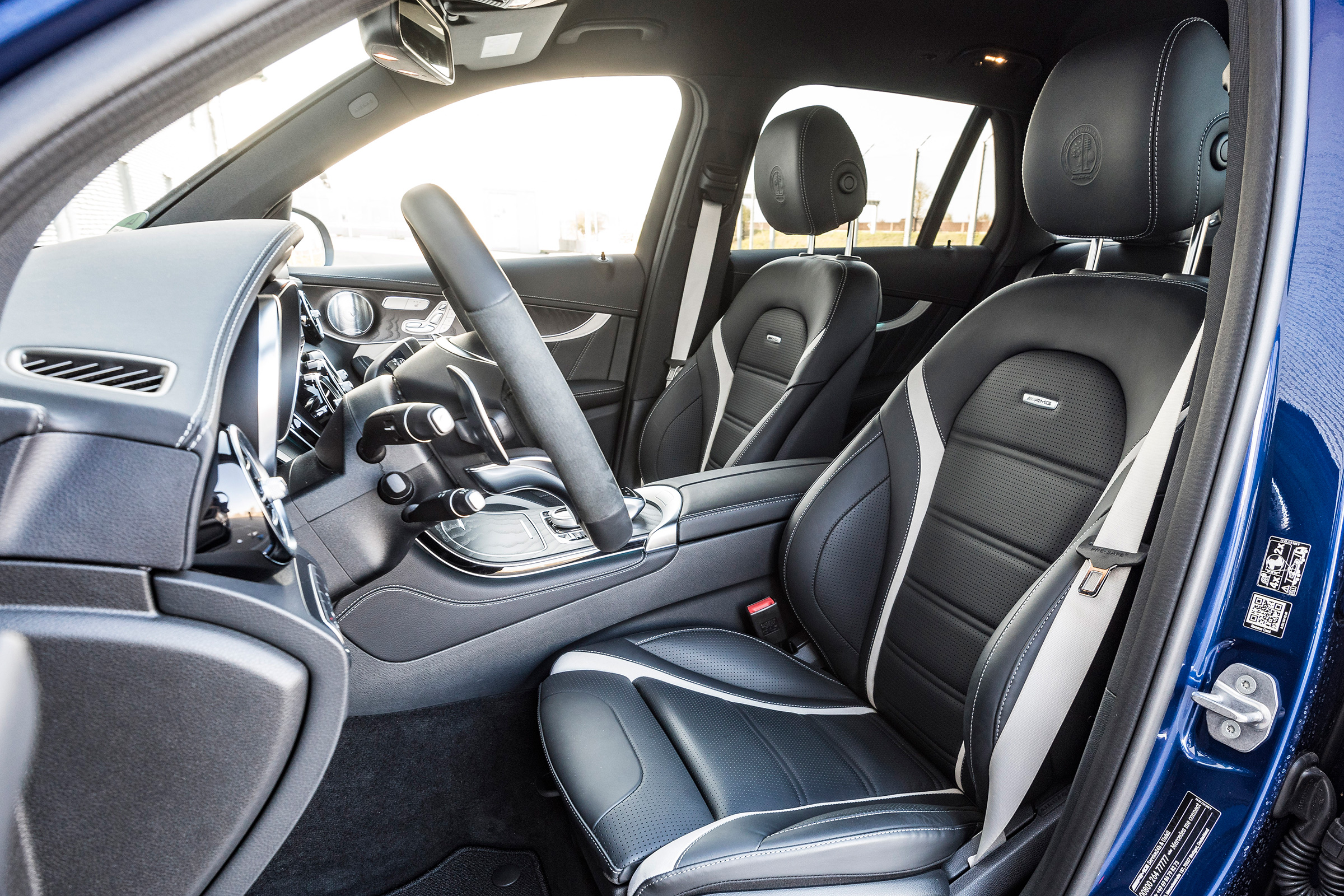 Despite its performance credentials, the GLC 63 is just as roomy and practical as the standard model