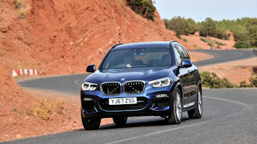 The X3 is one of the best SUVs to drive, with really secure handling