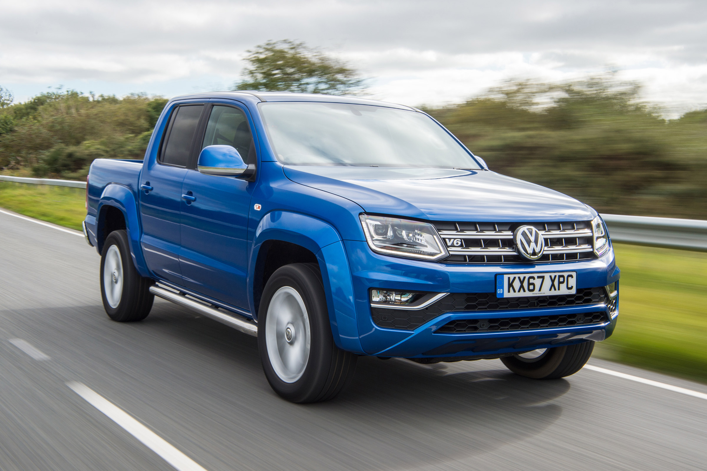 Volkswagen Amarok driving