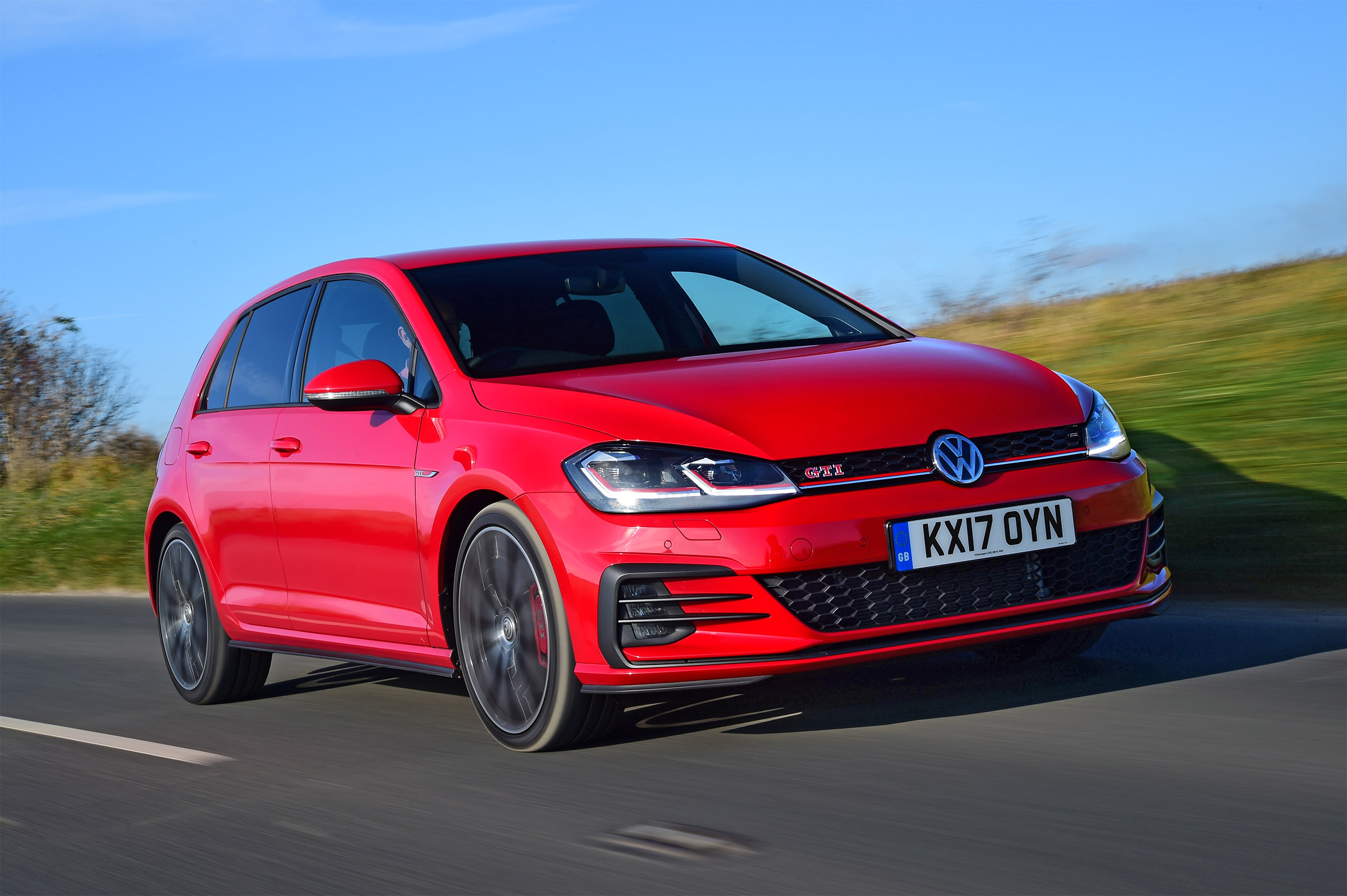Volkswagen Golf GTI driving