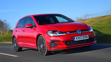 Volkswagen Golf GTI driving