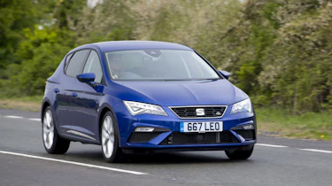 SEAT Leon FR driving