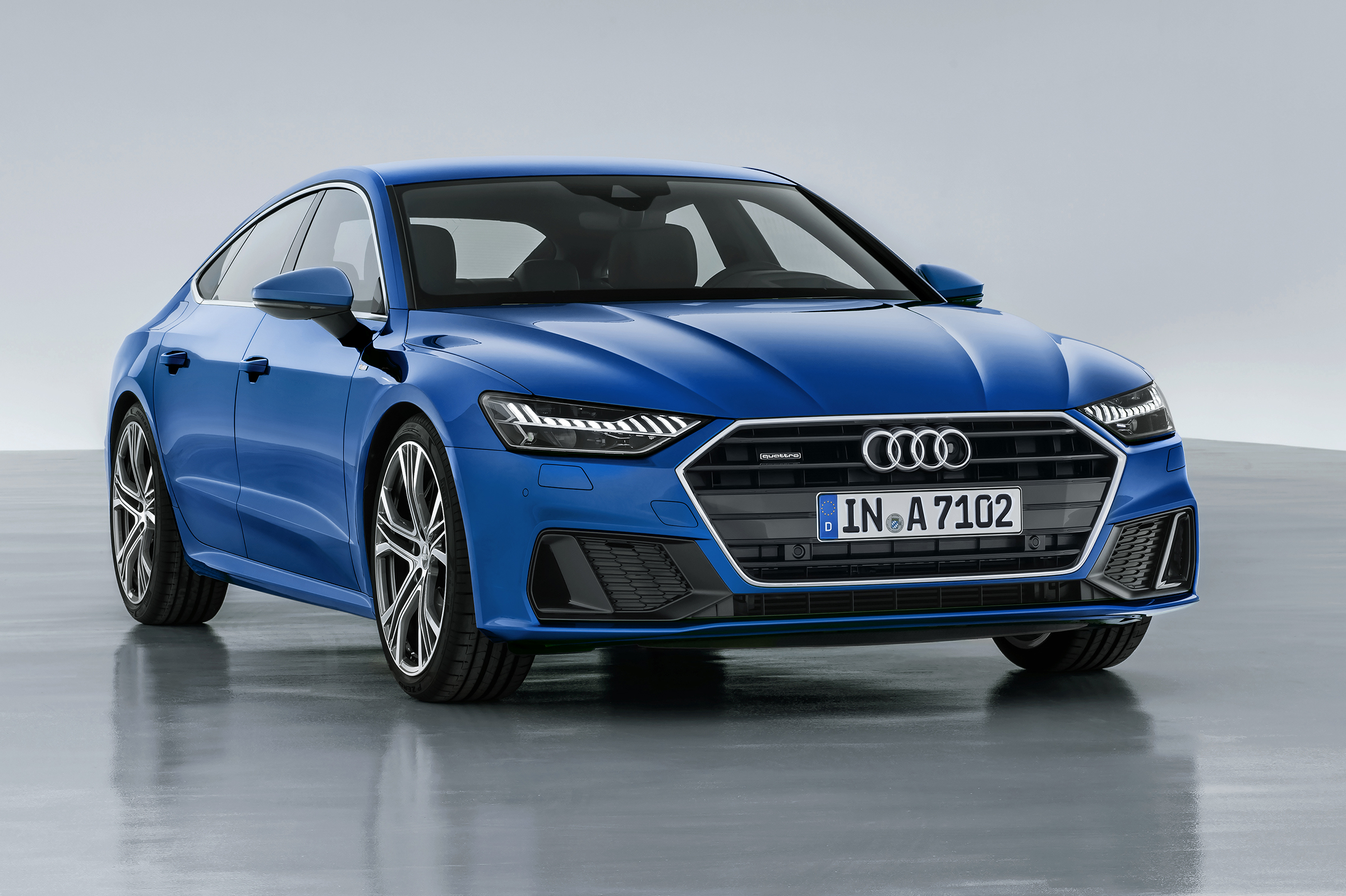 The Audi A7 is sleek, luxurious and packed with high-tech features