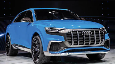 The rakish Q8 will sit at the top of Audi’s SUV range