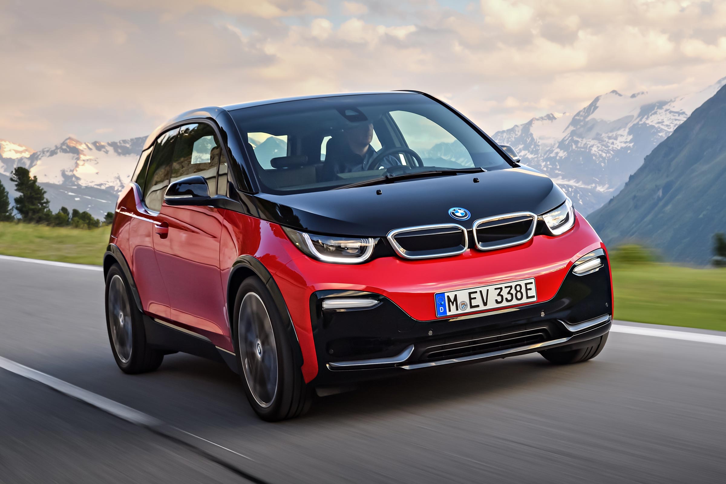BMW i3 driving