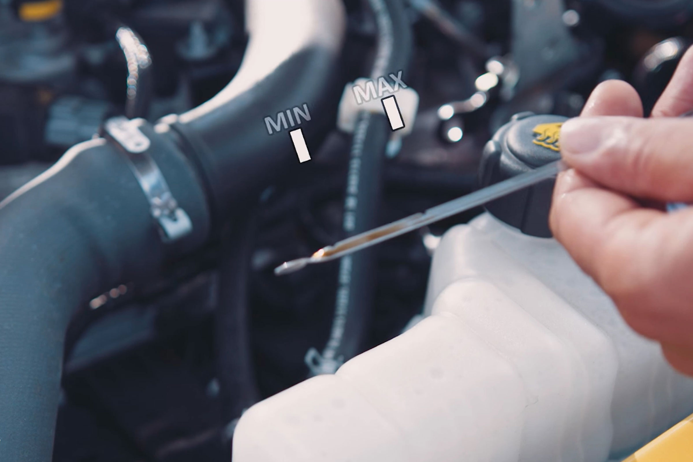 How to check and top up your engine oil