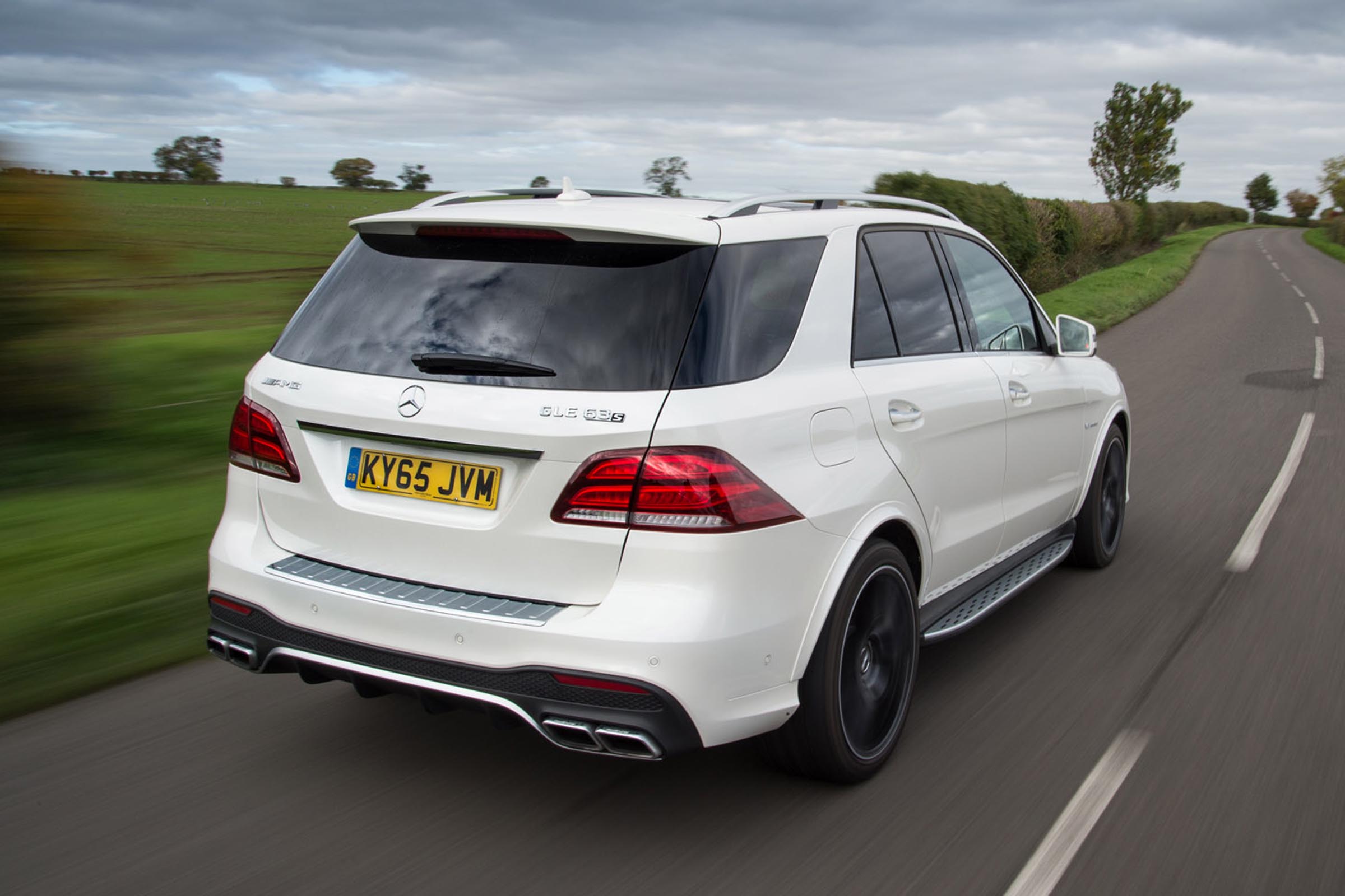 Despite its sporty character, the GLE 63 is a relatively practical proposition