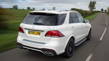 Despite its sporty character, the GLE 63 is a relatively practical proposition