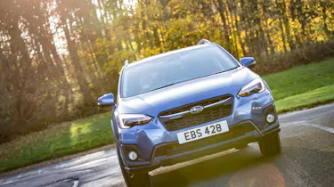 Revised headlights and a new grille make it look closer to the Subaru Levorg and Impreza in appearance