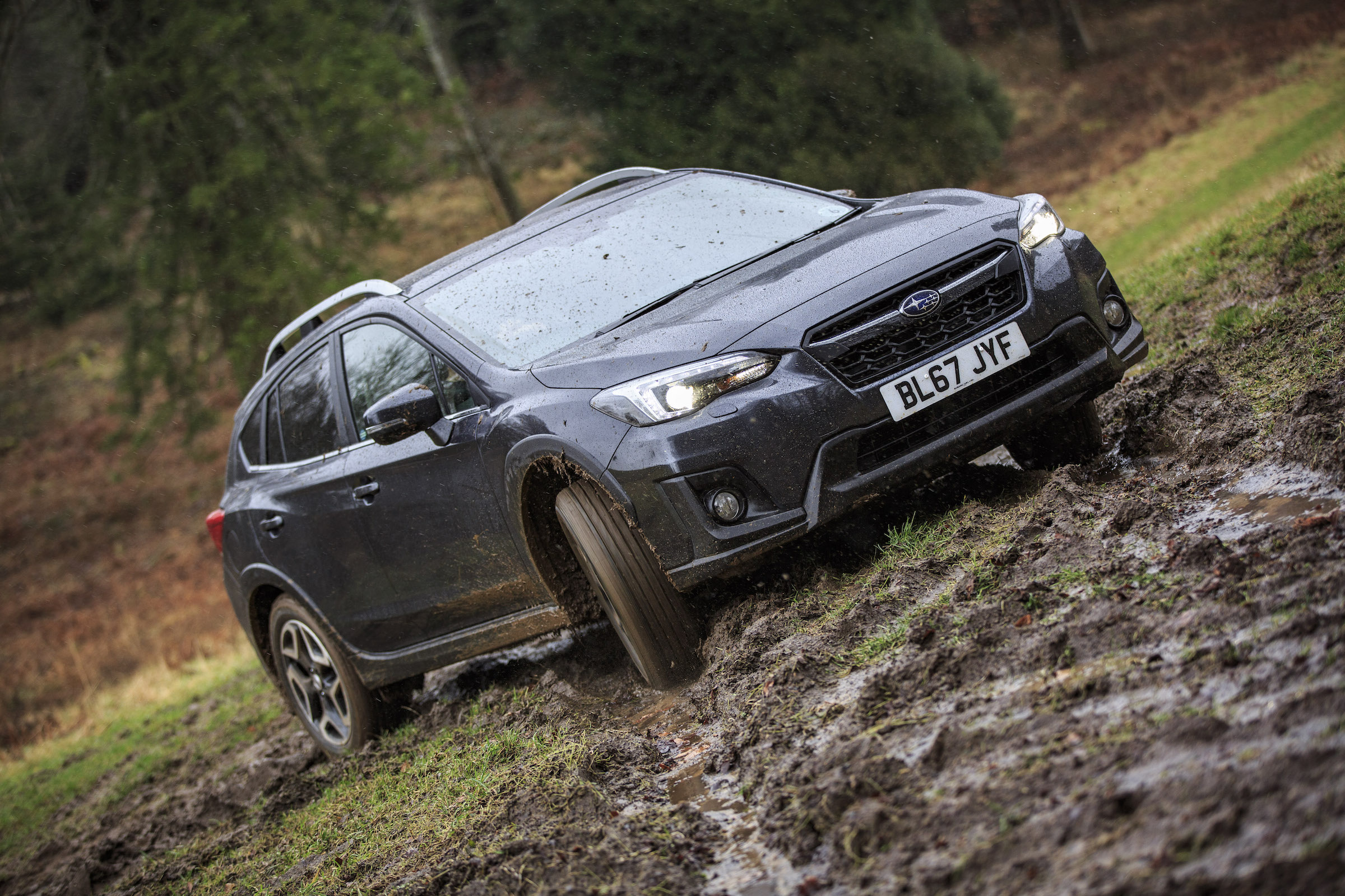 A system called X-MODE also helps keep the XV under control in slippery conditions or during steep descents