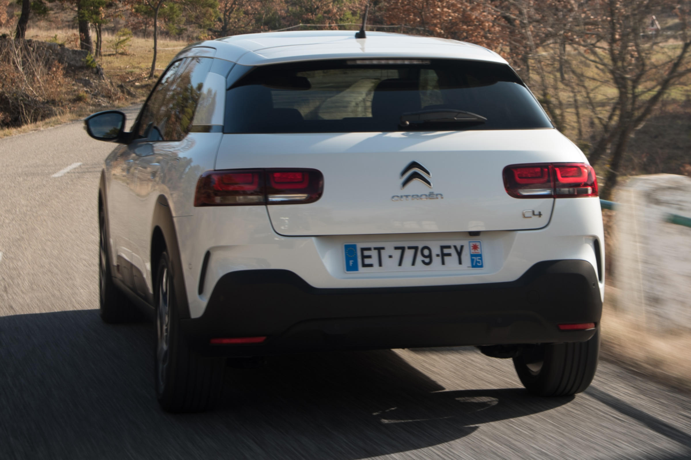 The C4 Cactus is fitted with 3D LED rear lights that are designed to make the car look wider