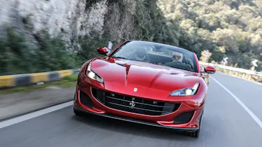 The Ferrari Portofino is the successor to the Ferrari California, with a folding hard-top roof