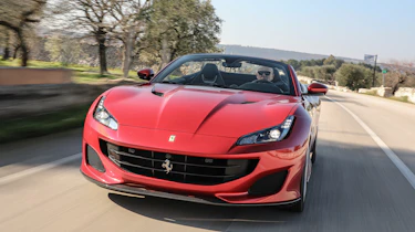 The Ferrari Portofino is a rival to roadsters like the Mercedes-AMG GT Roadster and Aston Martin DB11 Volante