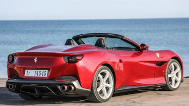It might be fast, but a wind deflector and smooth suspension means the Portofino is also comfortable