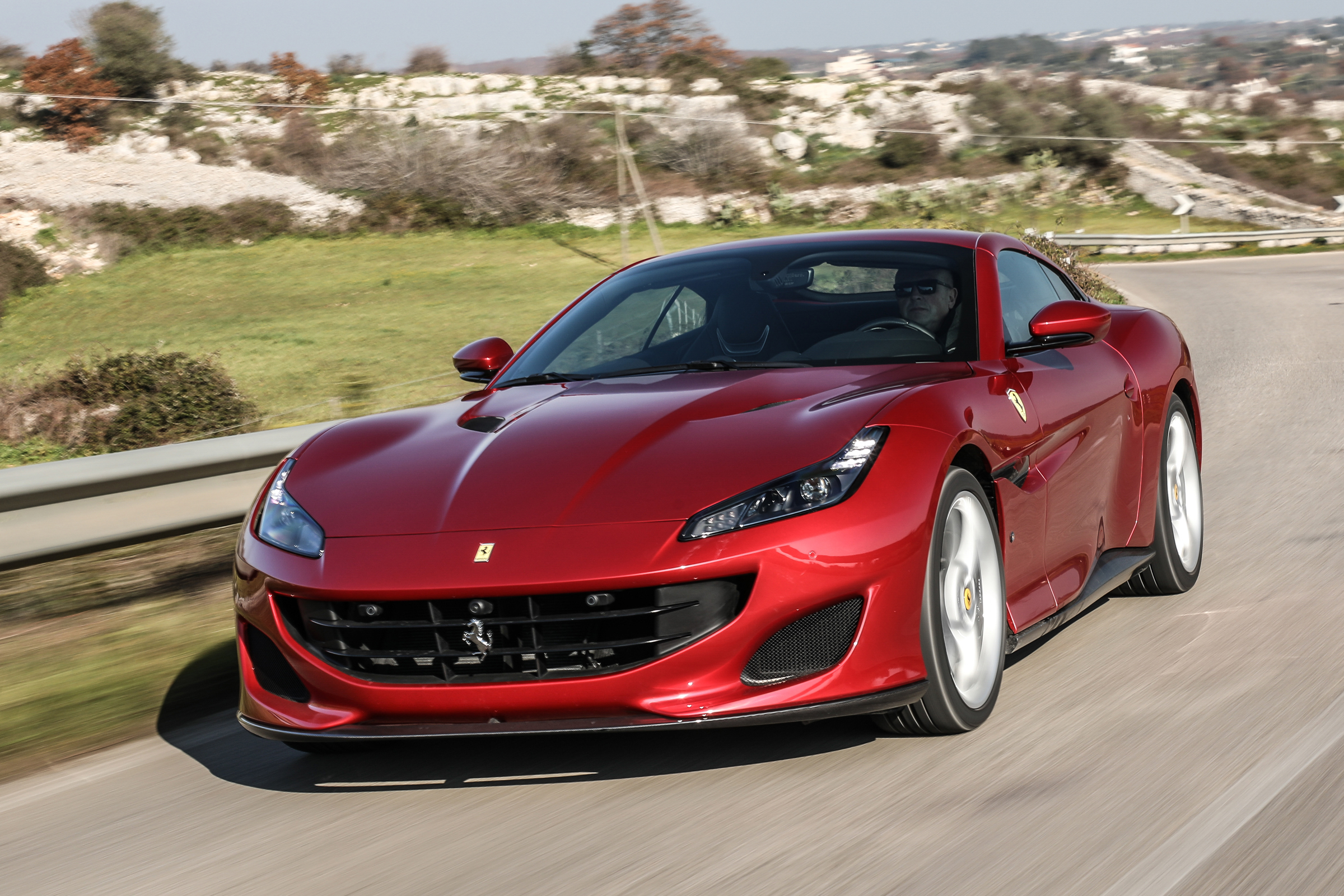 It might be the slowest Ferrari on sale, but the Portofino still gets from 0-62mph in 3.5 seconds