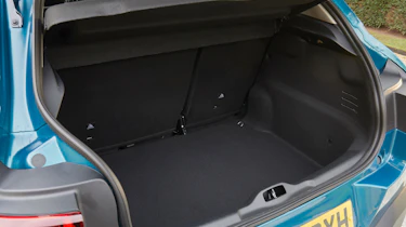Boot space is good with 358 litres on offer, putting the Nissan Juke's 251-litre boot in the shade