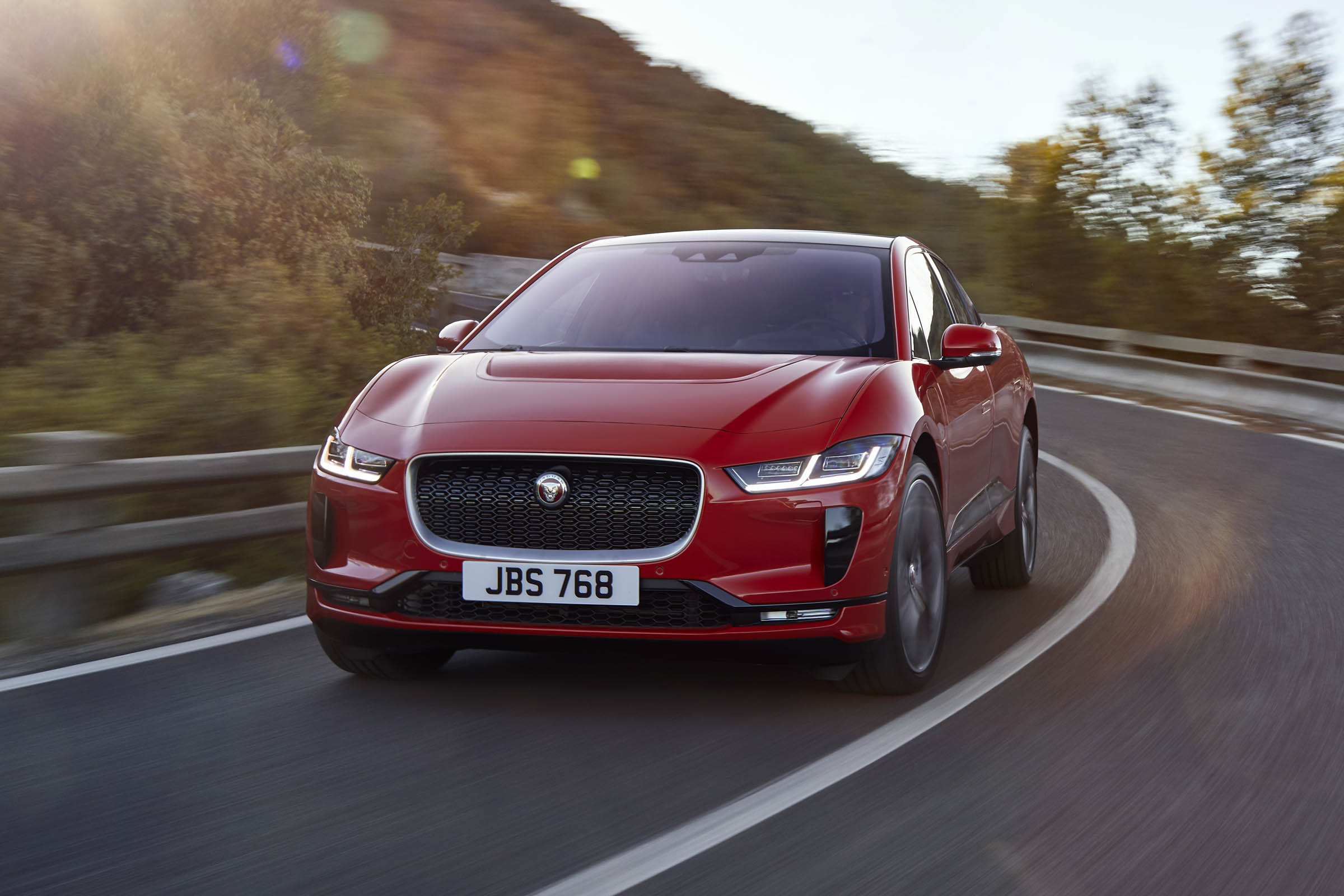 Jaguar I-Pace cornering