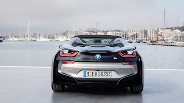 The electric motor drives the front wheels, while the petrol engine turns those at the rear.