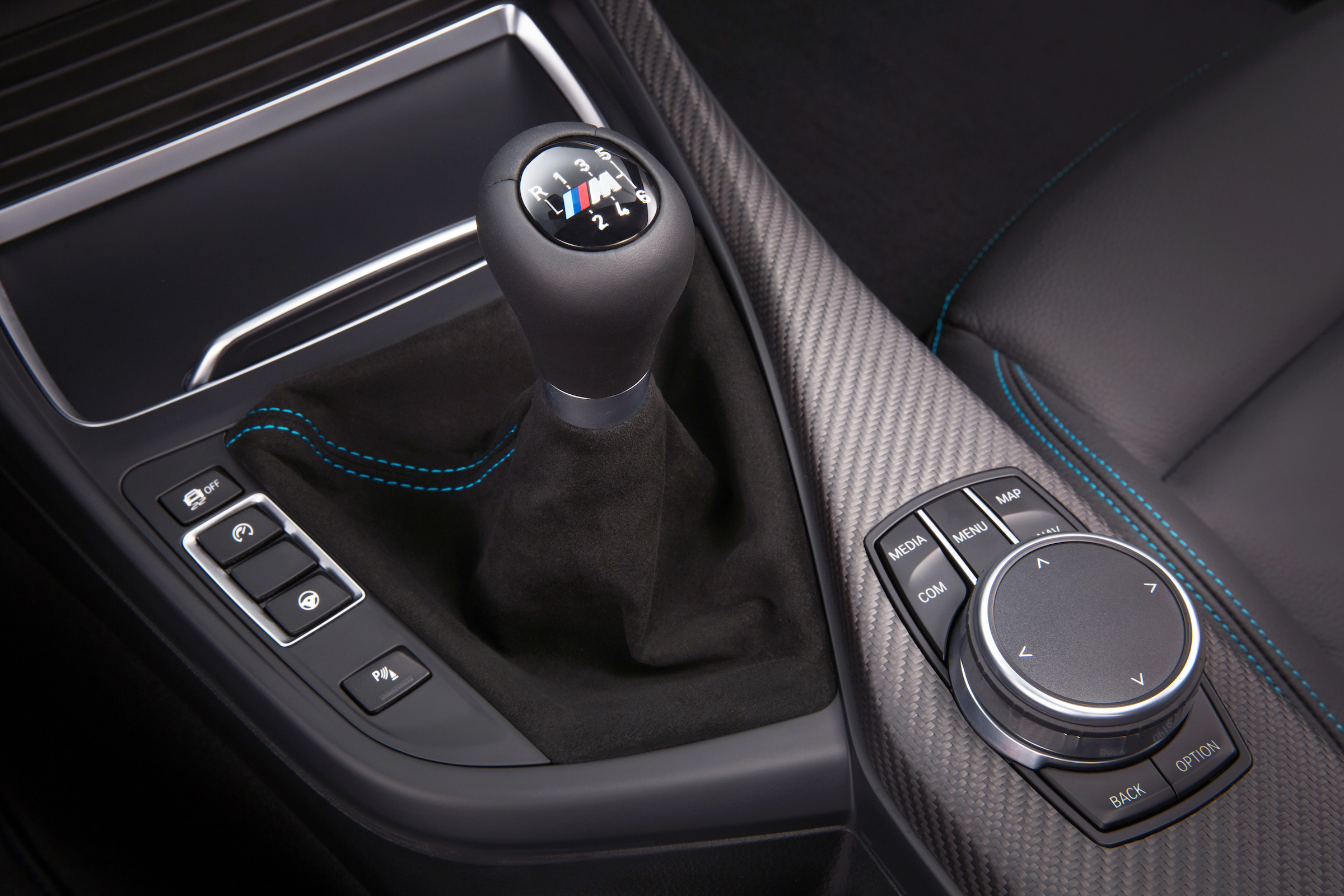 BMW M2 Competition interior detail
