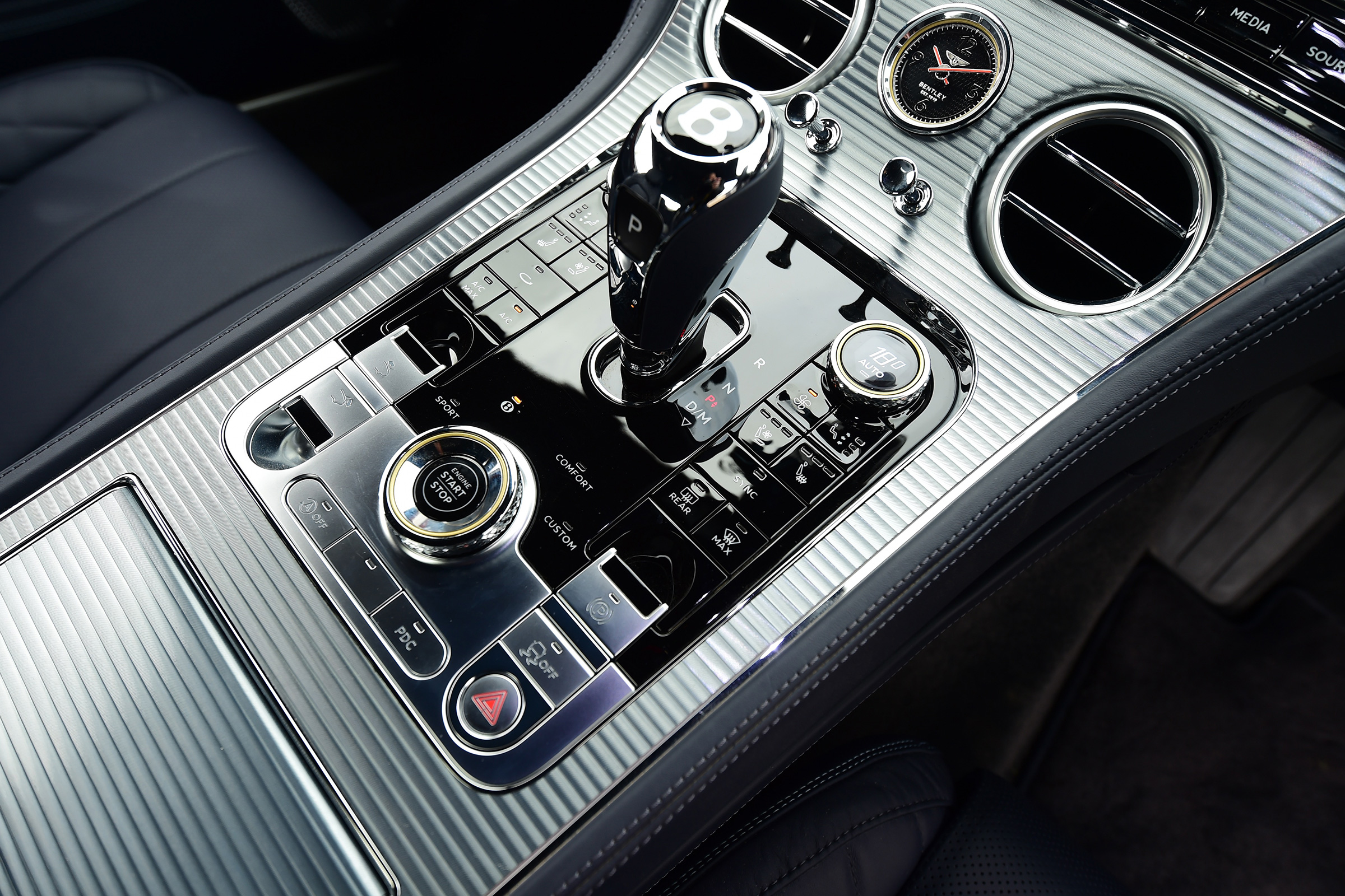 Bentley Continental GT gear selector