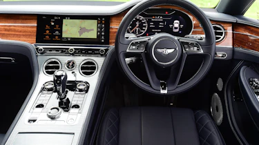 Bentley Continental GT interior