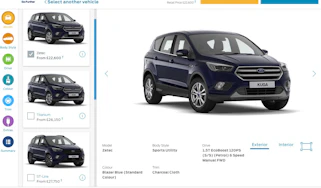 Ford configurator kuga