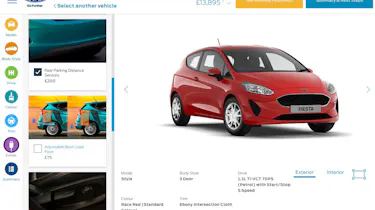 Ford configurator fiesta