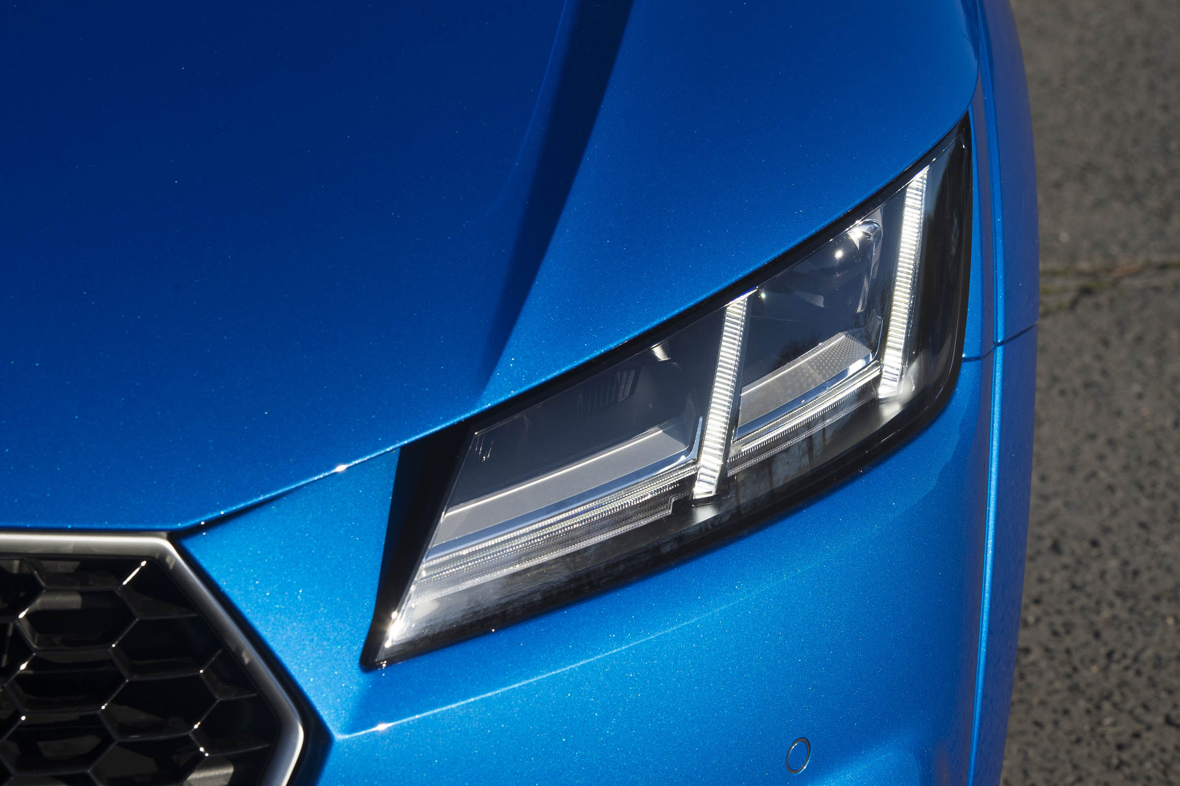 LED matrix headlights are an optional extra