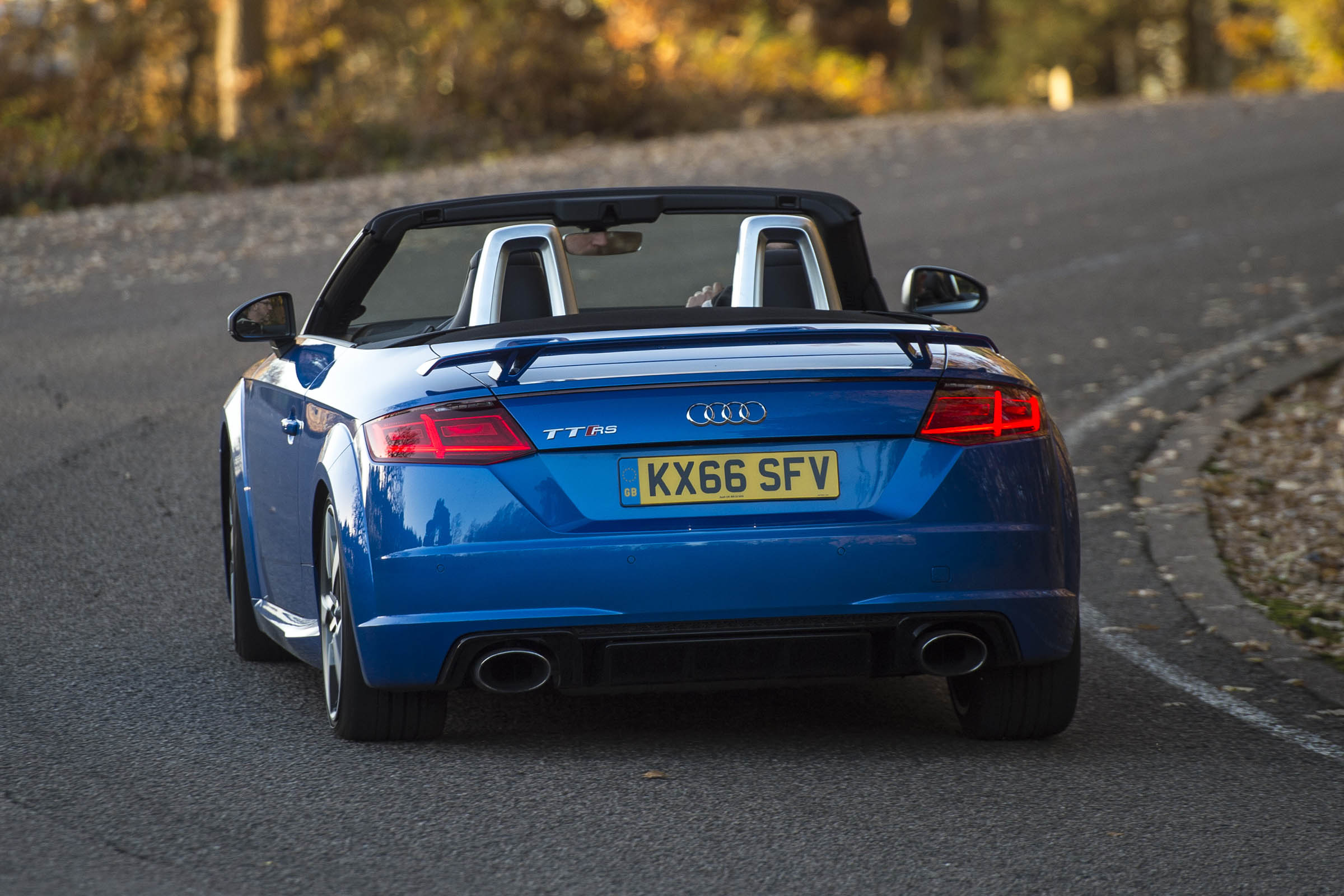 It may not be quite as fun to drive as some rivals, but the TT RS is stable and approachable