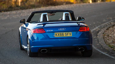 It may not be quite as fun to drive as some rivals, but the TT RS is stable and approachable