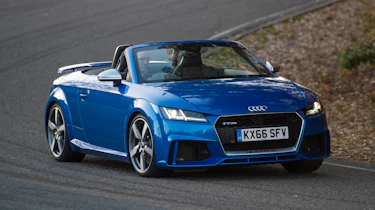 Audi's quattro four-wheel drive system makes the TT RS Roadster grippy and stable in all road conditions