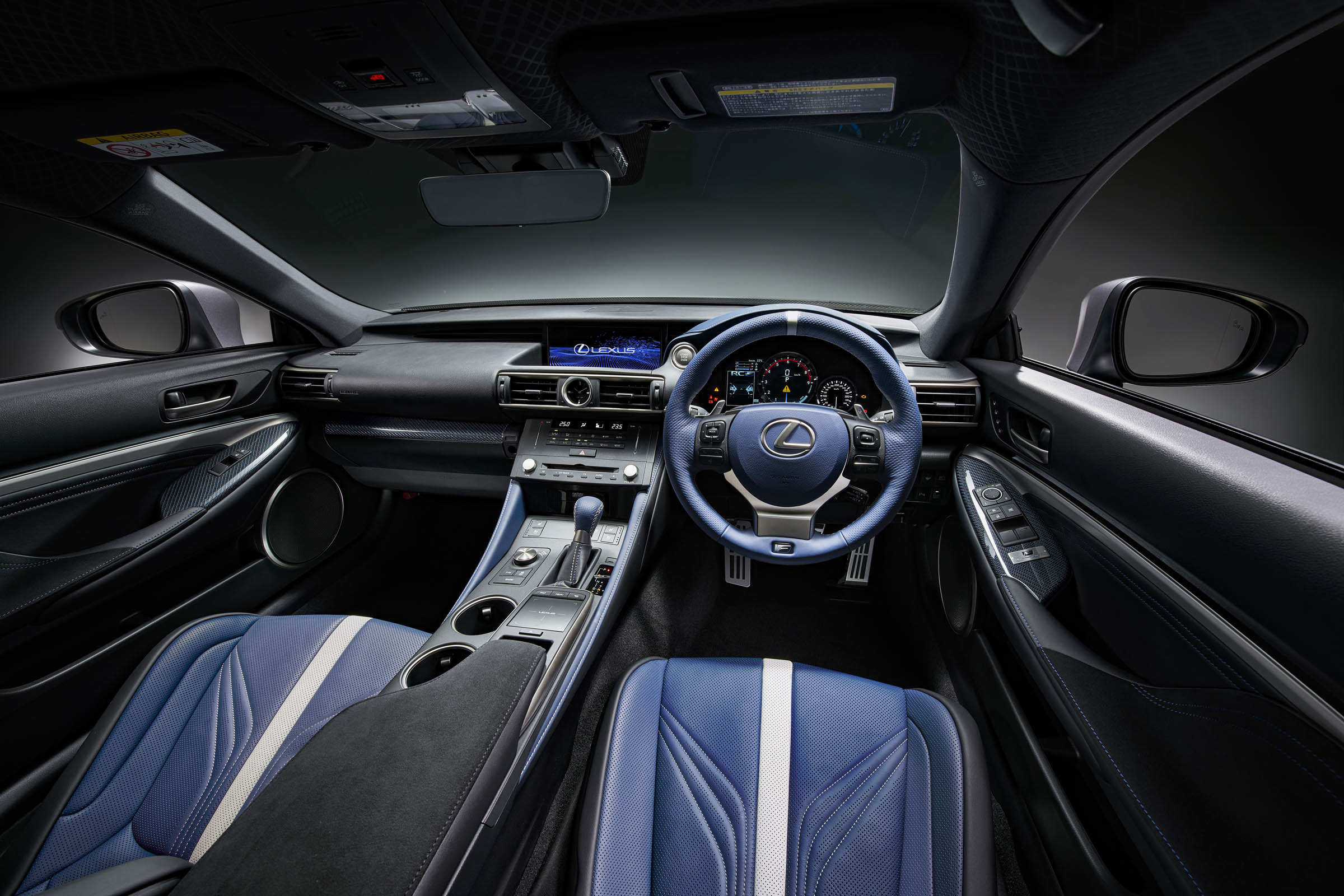 Lexus RC F 10th Anniversary interior