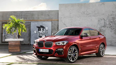 BMW X4 static shot, front left