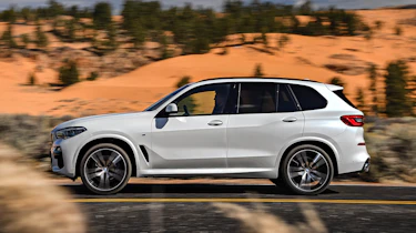 BMW X5 fly-by