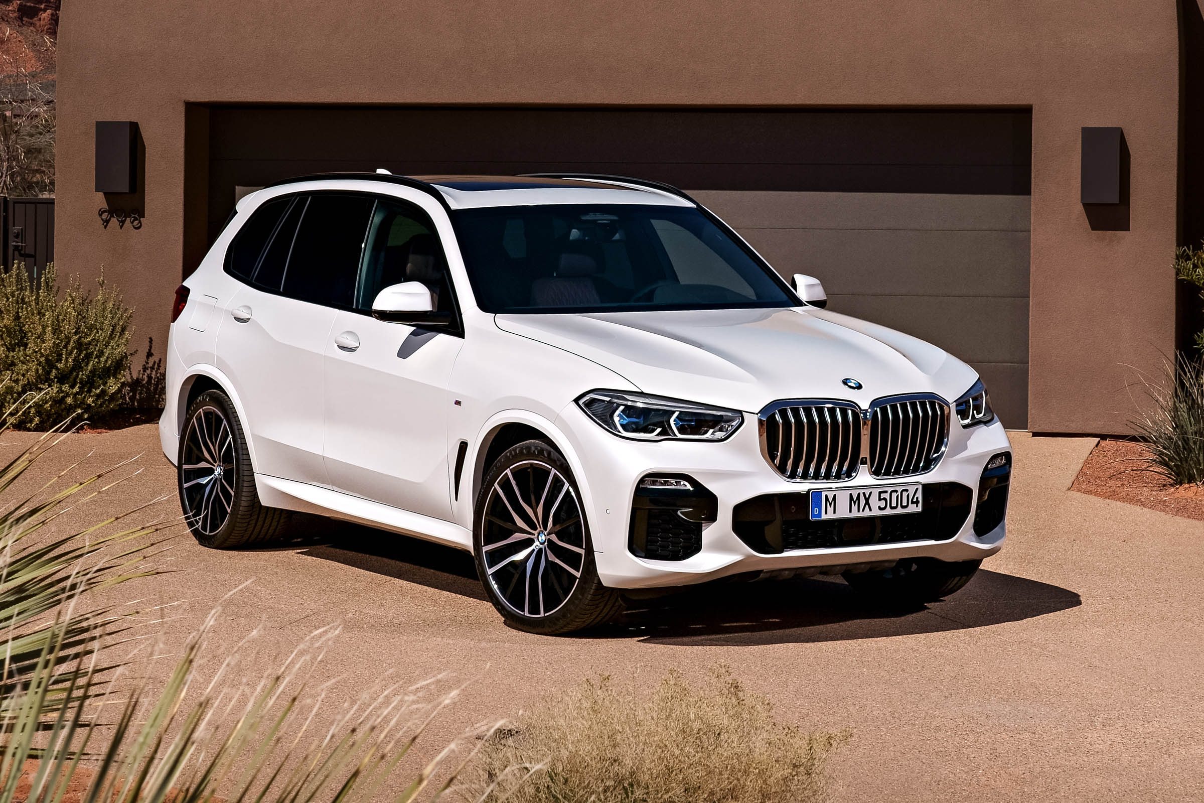 BMW X5 static front three-quarter