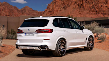 BMW X5 static rear three-quarter