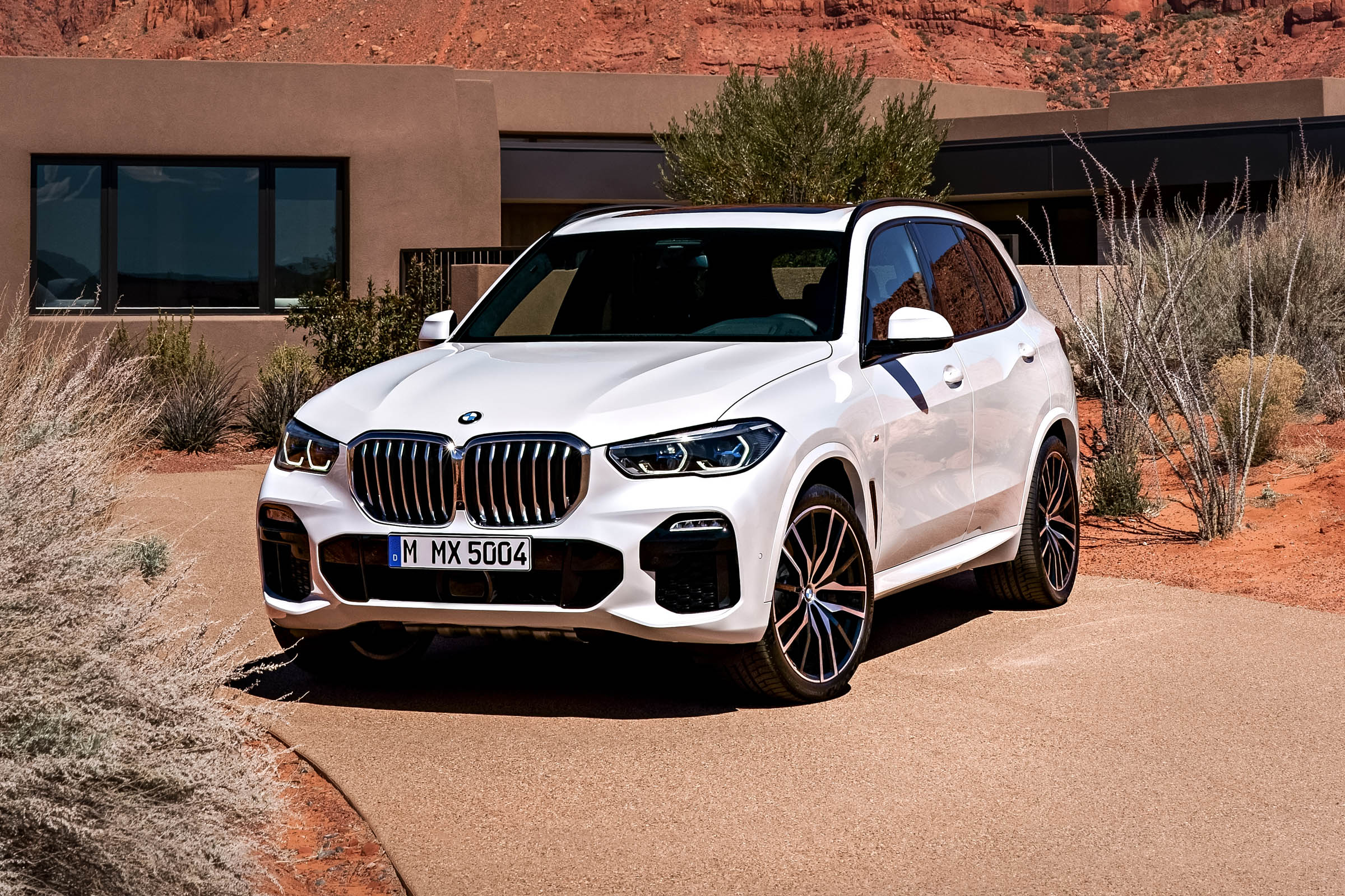 BMW X5 static front three-quarter 2