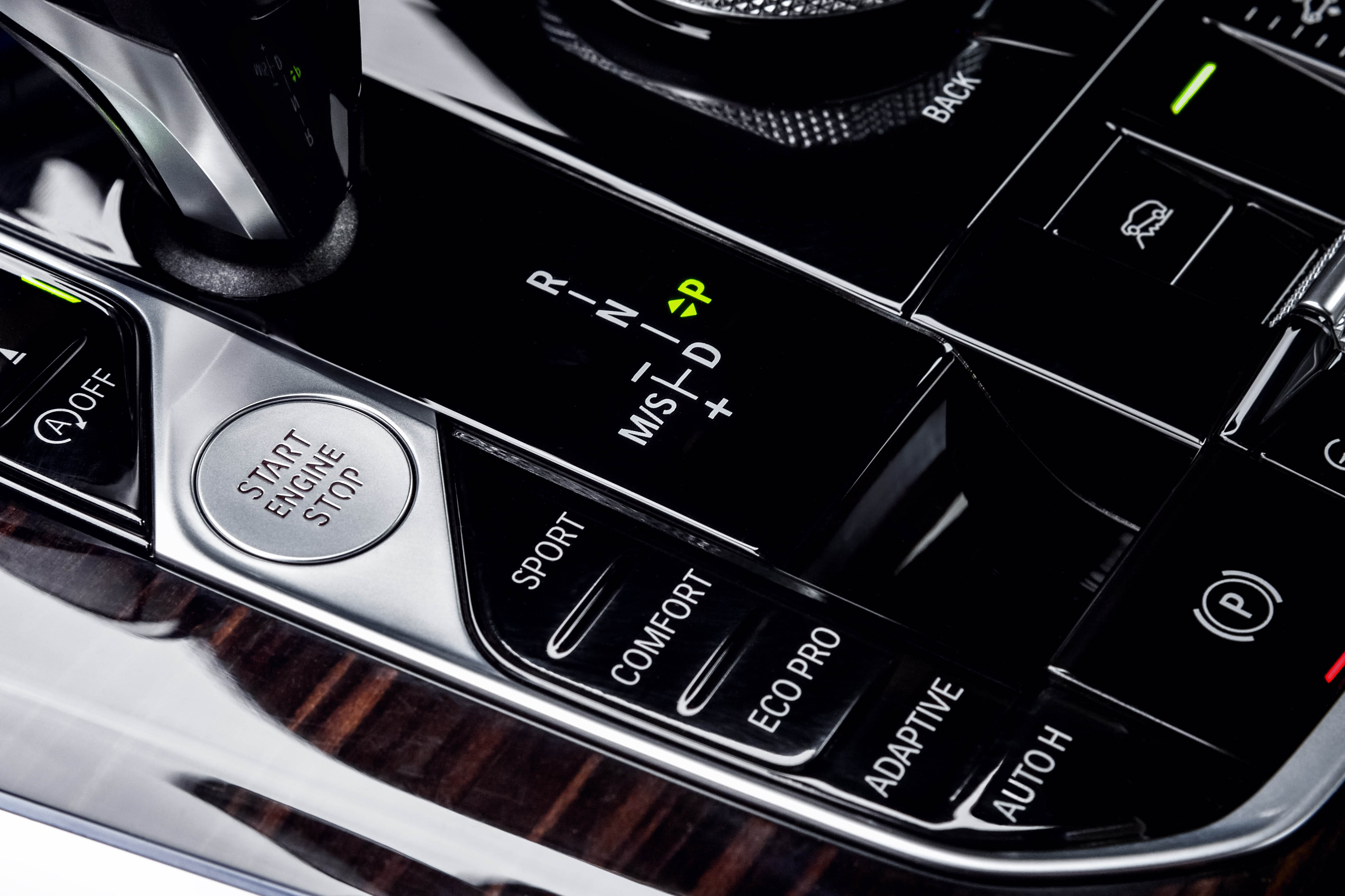 BMW X5 gear selector