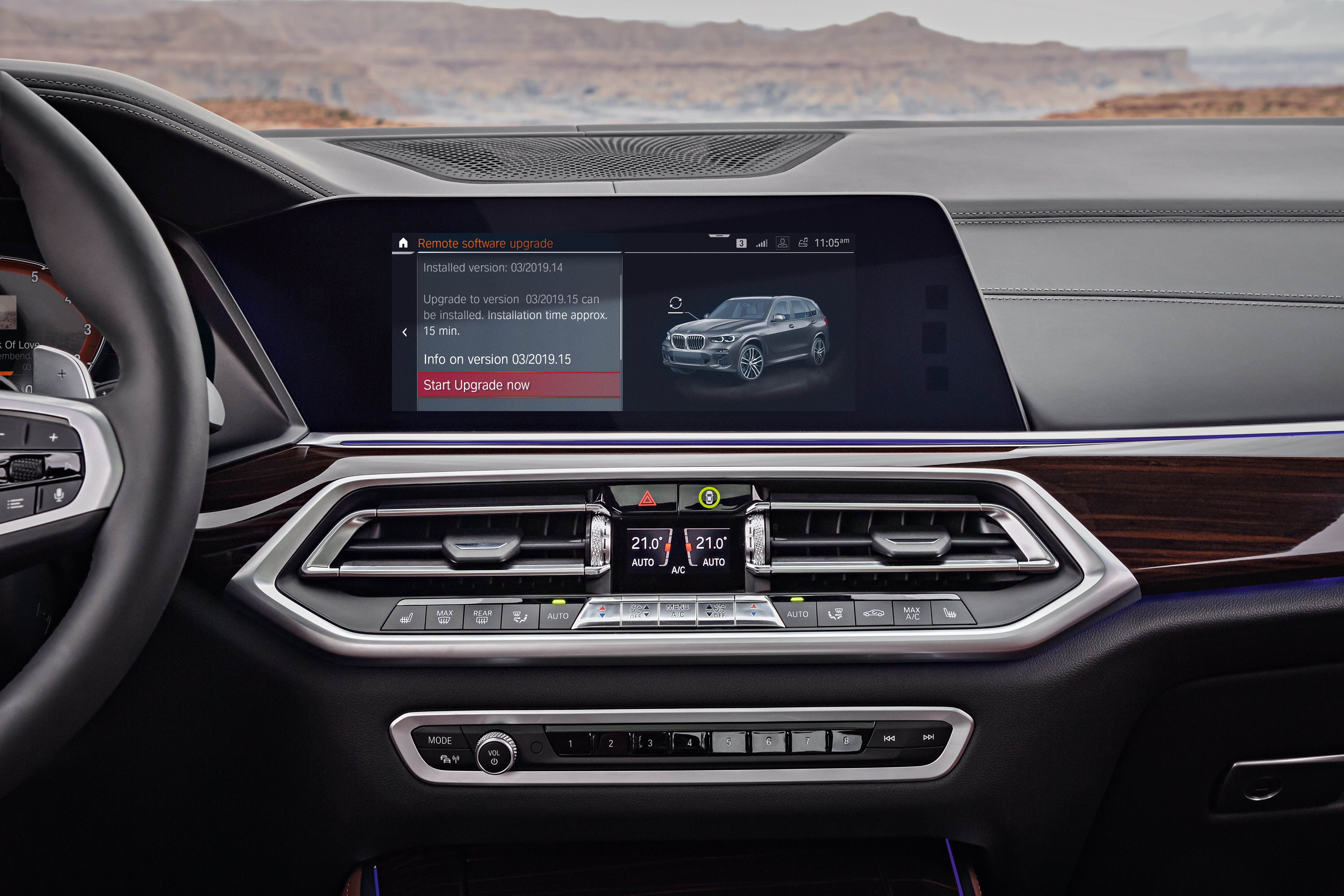 BMW X5 infotainment