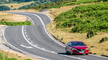 Mazda6 saloon driving