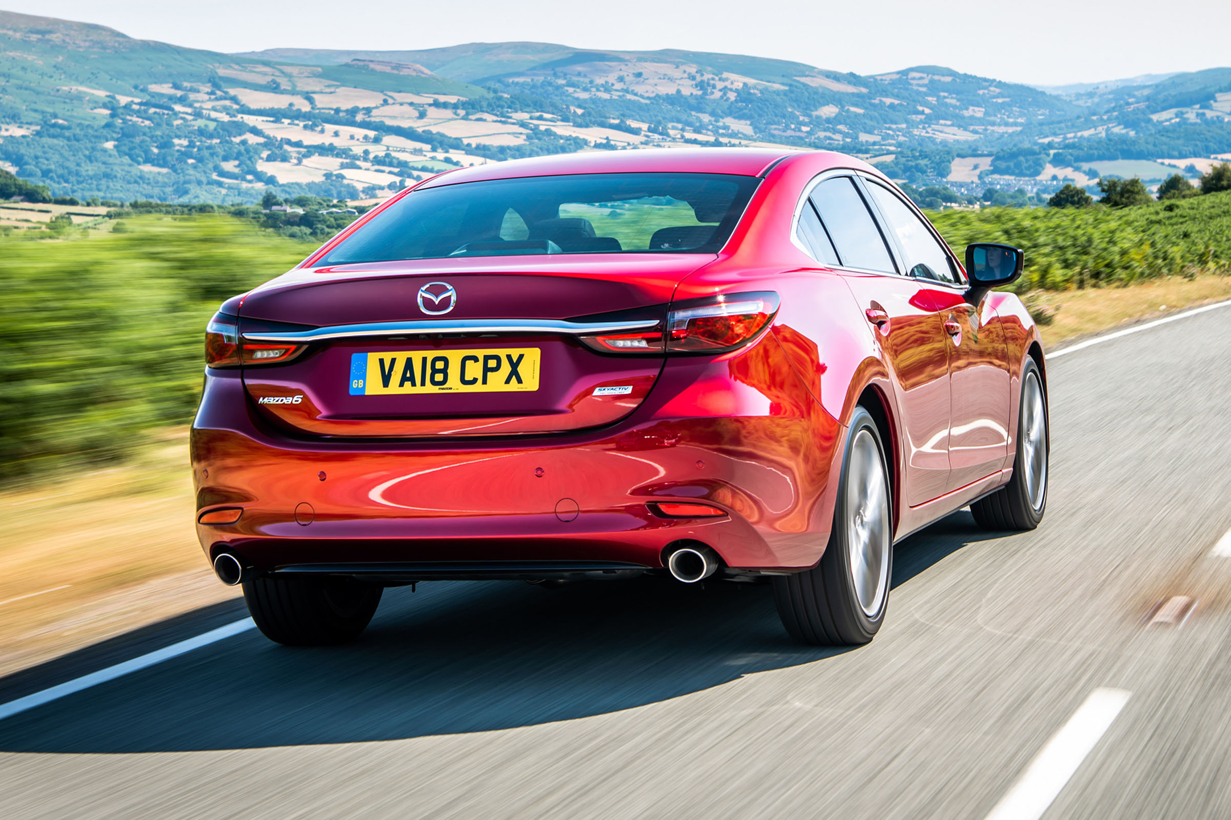 Mazda6 saloon rear