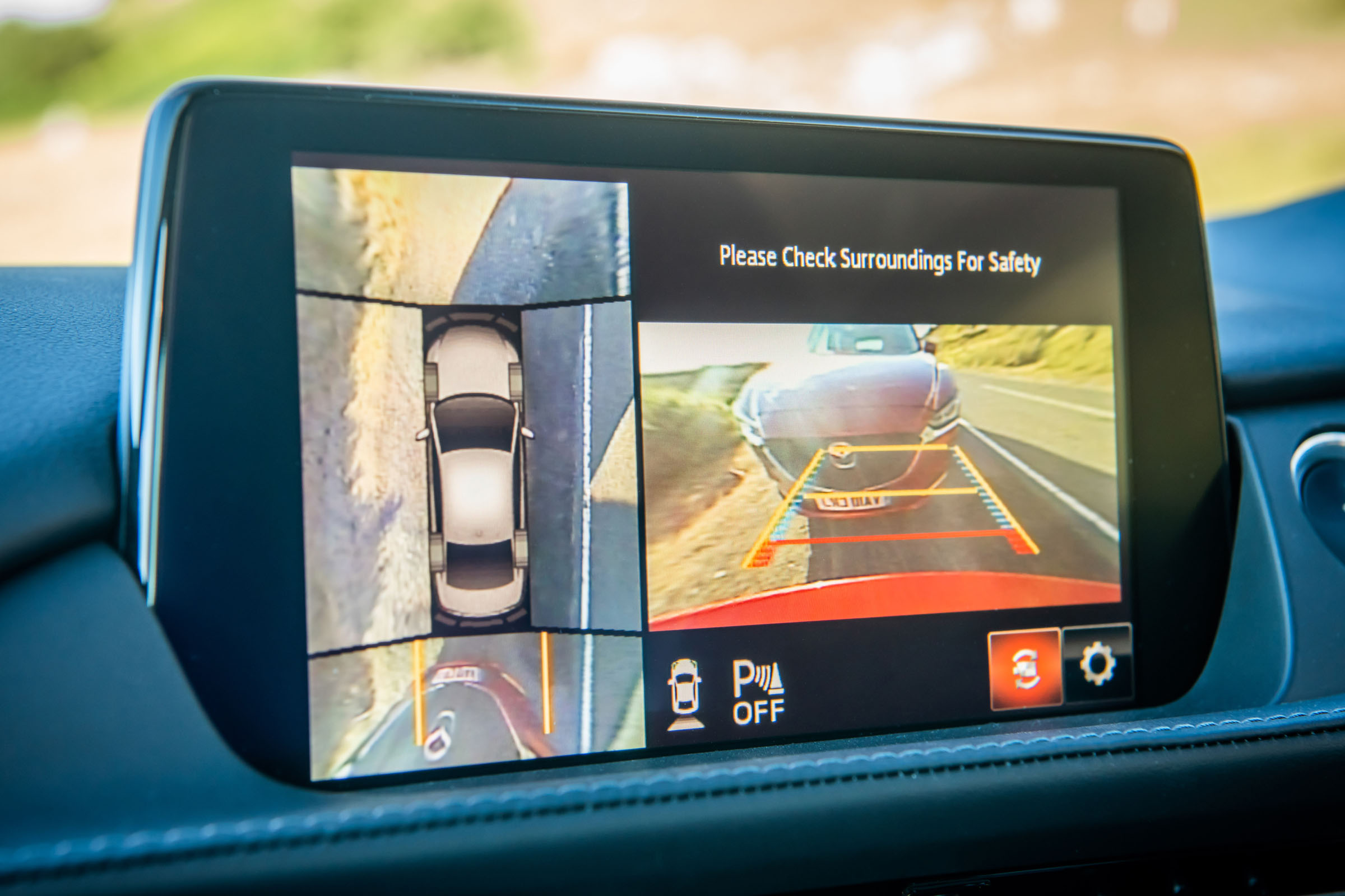 Mazda6 parking camera