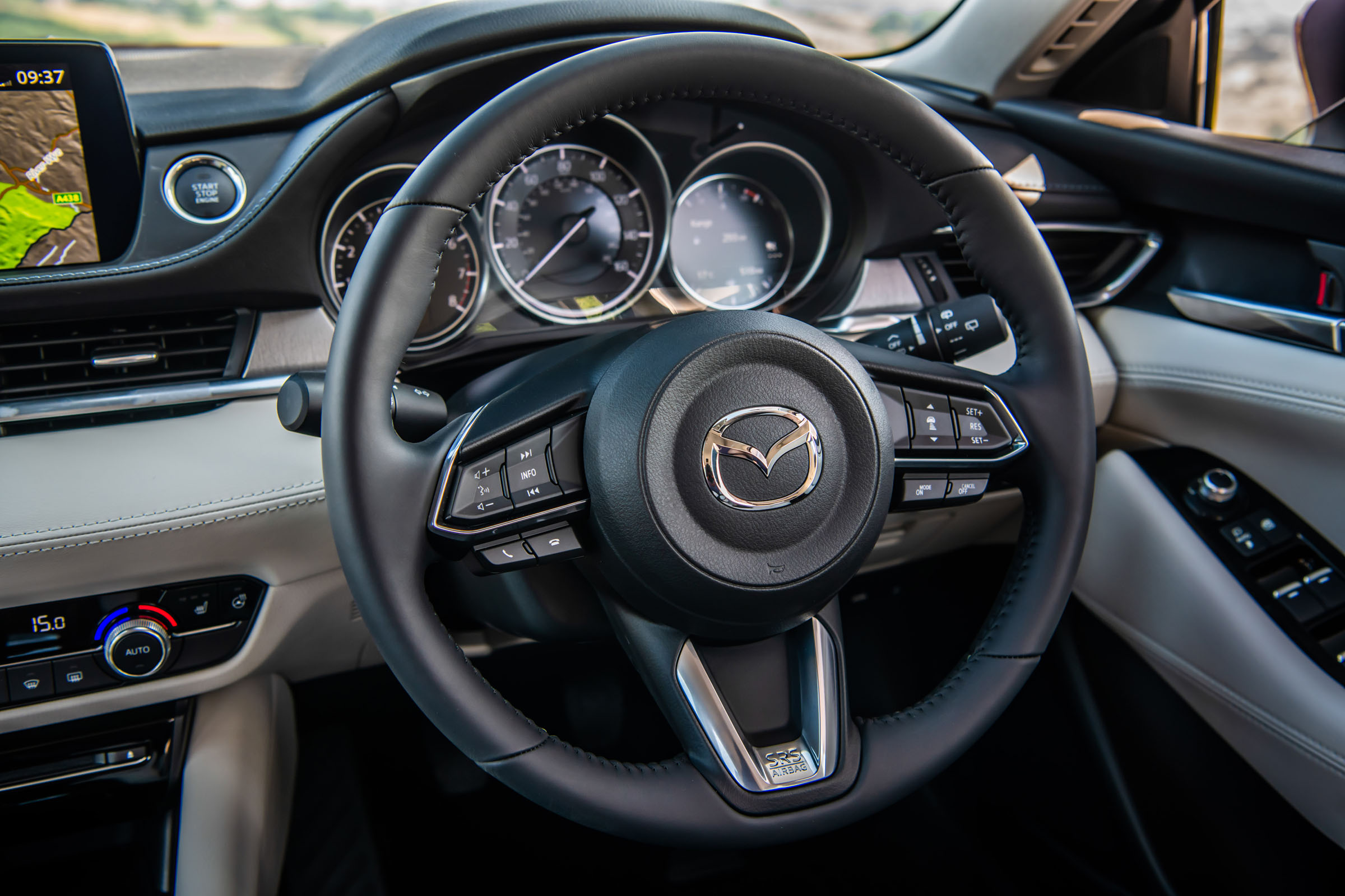 Mazda6 steering wheel