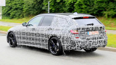 BMW 3 Series Estate rear tracking spy shot