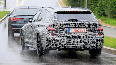 BMW 3 Series Estate rear tracking spy shot