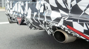 2019 Hyundai i30 Fastback N prototype exhaust